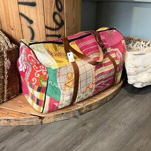NWT Kantha Weekender Bag